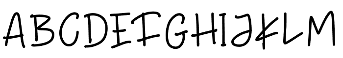 Sweet Romantic Font UPPERCASE