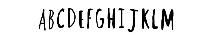 SweetDarkness Font LOWERCASE