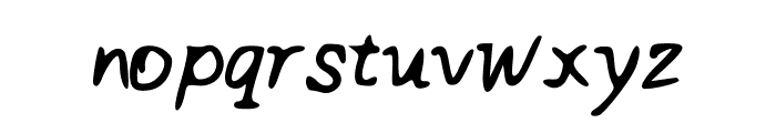 SweetHoney Font LOWERCASE