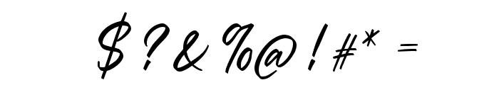 SweetMorningDEMO-Regular Font OTHER CHARS