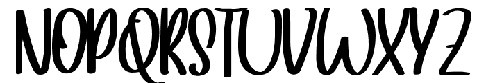 Sweetish Demo Font LOWERCASE