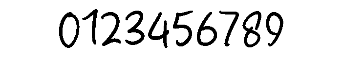 Sweety Bakery Font OTHER CHARS