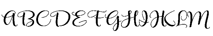 Sweety Beach Font UPPERCASE