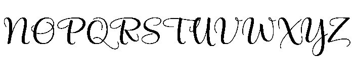 Sweety Beach Font UPPERCASE