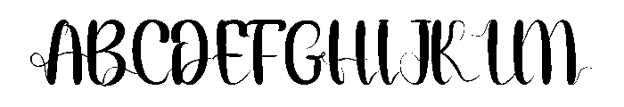 Sweety Candy Font UPPERCASE
