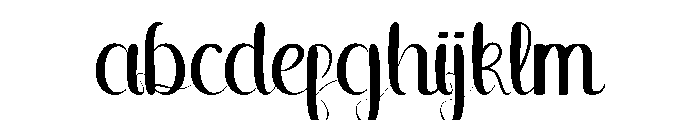 Sweety Candy Font LOWERCASE