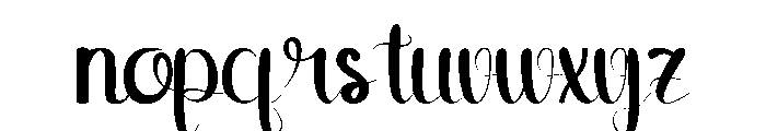 Sweety Candy Font LOWERCASE