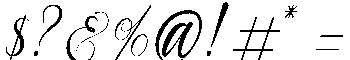 Sweety Girl Font OTHER CHARS