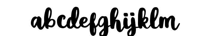Sweety Lovely Font LOWERCASE