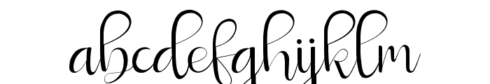 Sweetyhearts FreeVersion Font LOWERCASE