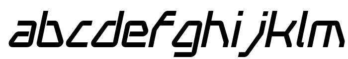 Swerve  Italic Font LOWERCASE