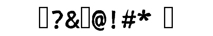 Swiftfreewill Font OTHER CHARS
