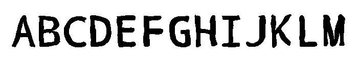 Swiftfreewill Font UPPERCASE