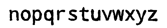Swiftfreewill Font LOWERCASE