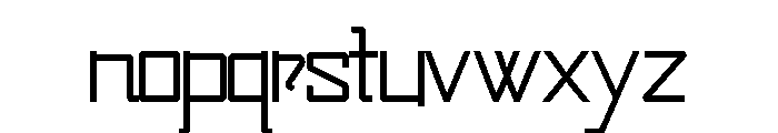 SwingarmYori-Light Font LOWERCASE