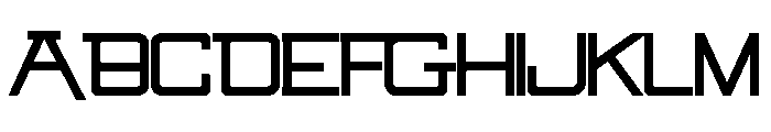 SwingarmYori-Thick Font UPPERCASE