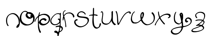 Swirlish_sun_Regular Font LOWERCASE
