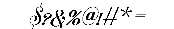 Swirly Canalope PERSONAL USE Regular Font OTHER CHARS