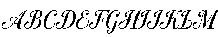 Swirly Canalope PERSONAL USE Regular Font UPPERCASE