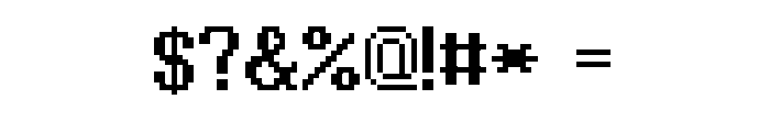 Swiss Siena Font OTHER CHARS