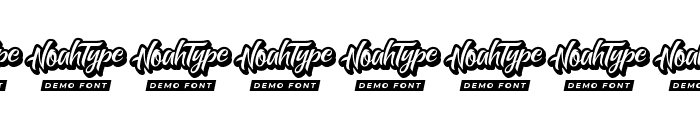 Switch One Demo Outline Font OTHER CHARS