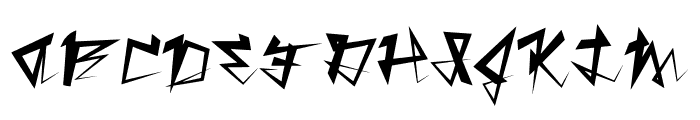 Switchblade Regular Font UPPERCASE