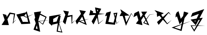 Switchblade Regular Font LOWERCASE
