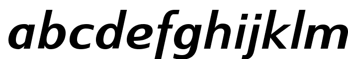 SwitzeraADF-BoldItalic Font LOWERCASE