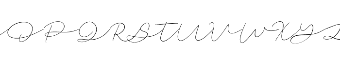 Swootys Free Font UPPERCASE