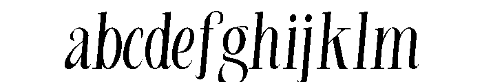 Sword C Demo Condensed Italic FONT