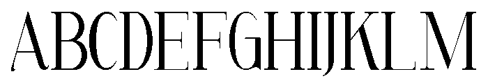 Sword Cane Demo Condensed Font UPPERCASE