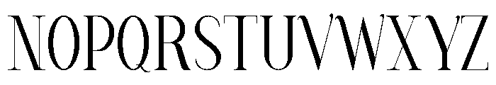 Sword Cane Demo Condensed Font UPPERCASE