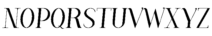 Sword Cane Demo Italic Font UPPERCASE
