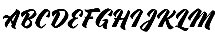 Swordfish FREE Font UPPERCASE