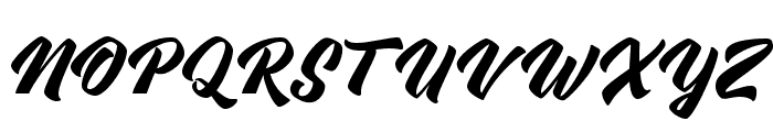 Swordfish FREE Font UPPERCASE