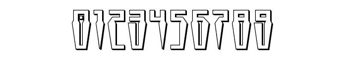 Swordtooth 3D Font OTHER CHARS