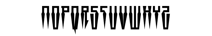 Swordtooth Condensed Font UPPERCASE