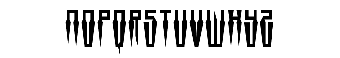 Swordtooth Condensed Font LOWERCASE