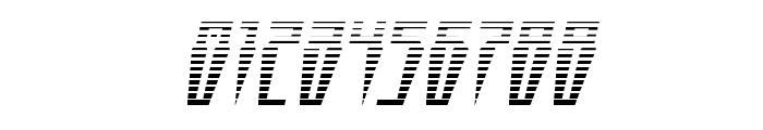 Swordtooth Gradient Italic Font OTHER CHARS