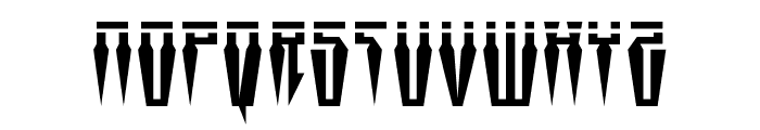 Swordtooth Laser Font UPPERCASE