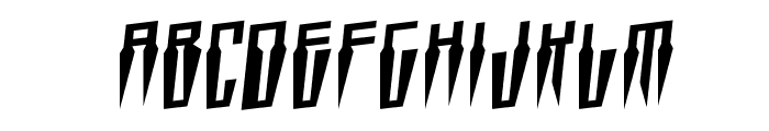 Swordtooth Rotalic Font LOWERCASE