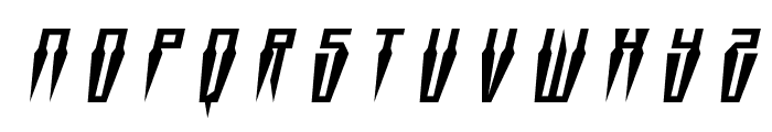 Swordtooth Title Italic Font LOWERCASE