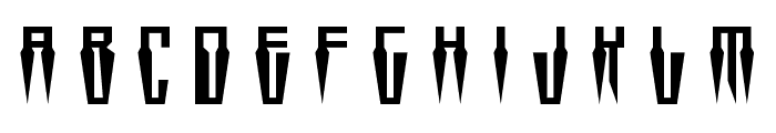 Swordtooth Title Font LOWERCASE