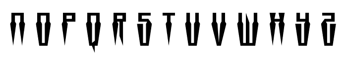 Swordtooth Title Font LOWERCASE