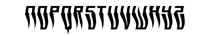 Swordtooth Warped Font LOWERCASE