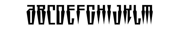 Swordtooth Font UPPERCASE