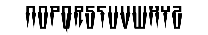 Swordtooth Font UPPERCASE