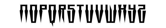 Swordtooth Font LOWERCASE