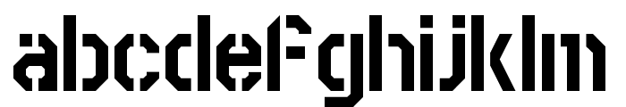Swore-Games Font LOWERCASE