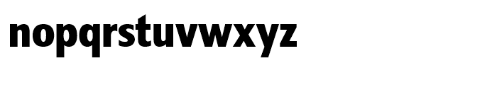 Swank Gothic Condensed Font LOWERCASE